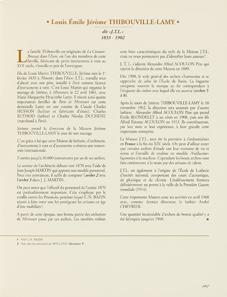 L'archet 3