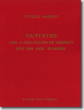 Cantatas and a Collection of Lessons for the viol damore, cover