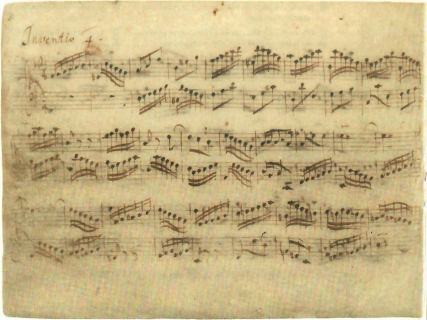 Bach Inventions
                      & Sinfonias