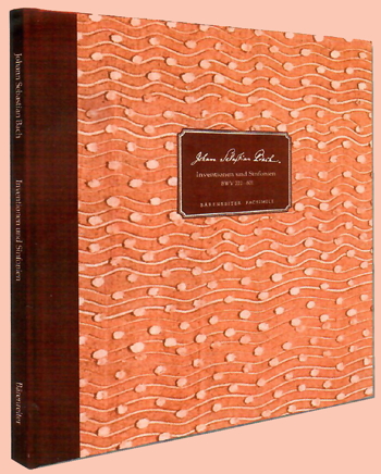 Bach Inventions &
                                  Sinfonias, cover