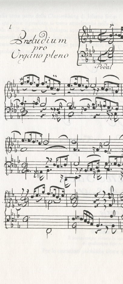 Bach, Dritter Theil der Clavier Übung 1739