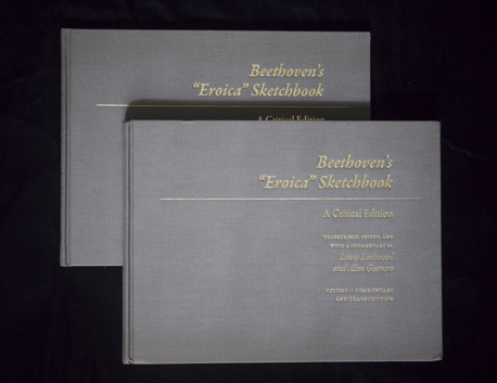 Beethoven. "Eroica" Sketchbook (Landsberg 6), cover