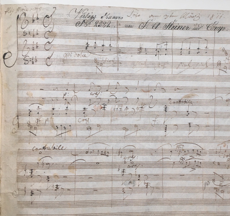 Beethoven, Trio for Piano, Violin & Violoncello, op.97 ("Archduke")