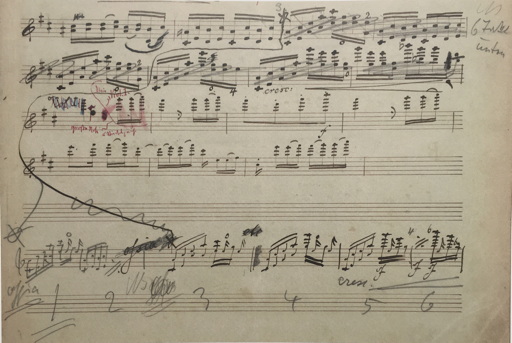 Brahms, Violin Concerto op.77, annotated violin part