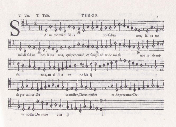 Tallis and Byrd. Cantiones sacrae 1575