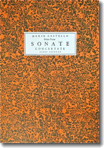 Castello, Sonate concertate,
cover