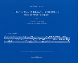 Chopin, Trois fugues de Luigi Cherubini