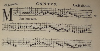 Holborne Pavans, Galliards, Almains, sample