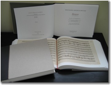 Mozart Operas in Facsimile