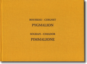 Rousseau. Pygmalion , cover