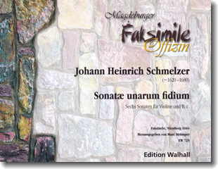 Schmelzer, Sonatae unarum fidium, cover