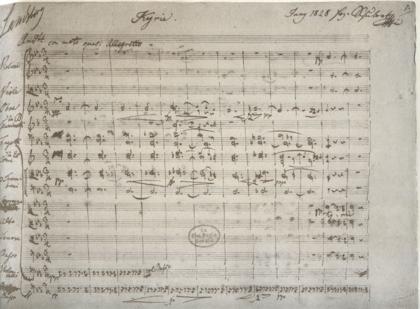 Schubert. Mass No.6 E-flat Major D 950