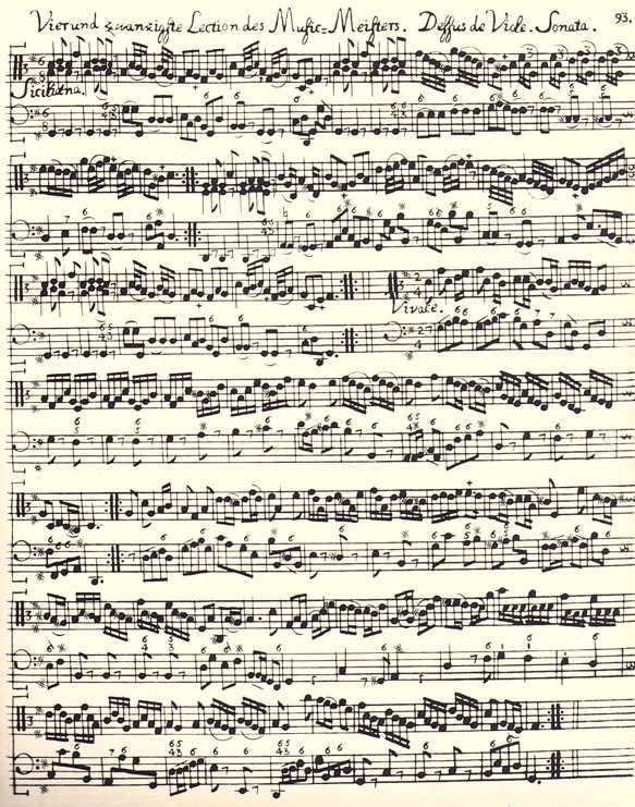 Telemann, Der getreue Music-Meister