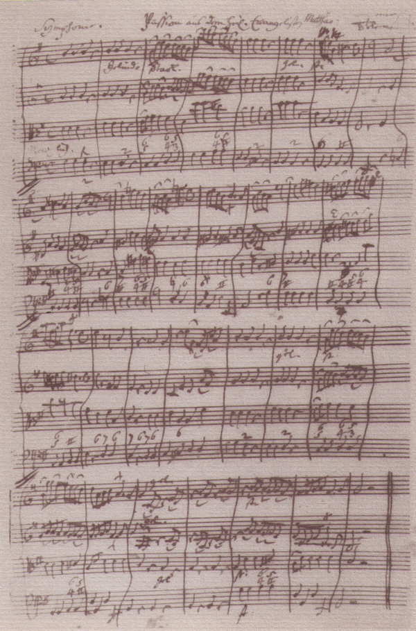 Telemann. Matthus-Passion 1754
