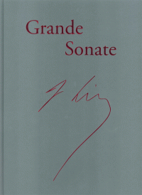 Liszt, Sonata in B Minor, revised edition, cover