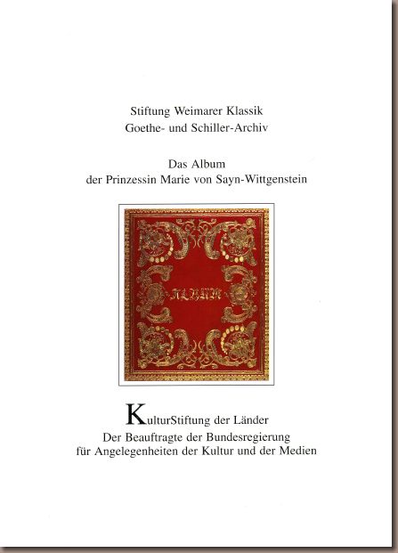Album of Marie von Sayn-Wittgenstein