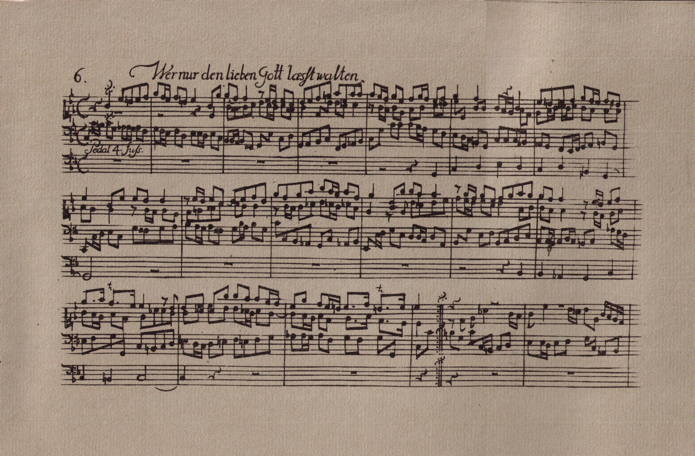 Bach, Sechs Choräle von verschiedener Art