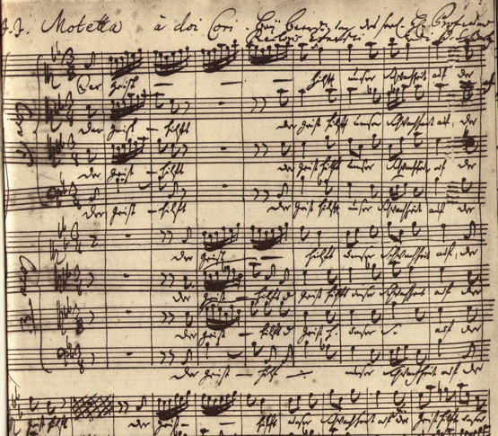 Bach, Der Geist hilft unser Schwachheit auf Motette BWV 226