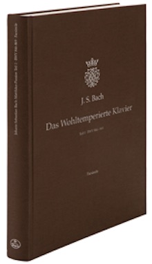 Bach, Well-Tempered Clavier, Book 1, cover