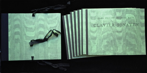 CPE Bach, Clavier-Sonaten fr Kenner und Liebhaber, cover