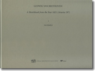 Beethoven, Artaria 197, cover