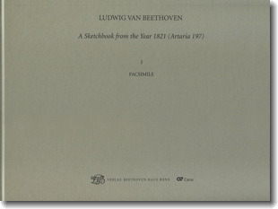 Beethoven, Artaria 197, cover