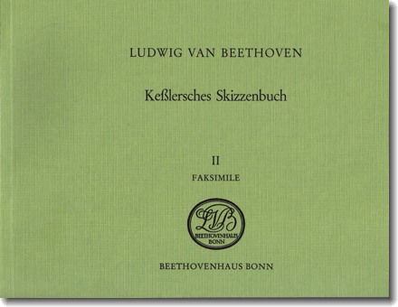 Beethoven, Kesslersches Skizzenbuch, cover
