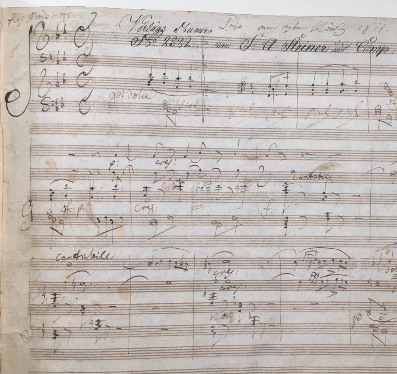 Beethoven, Trio for Piano, Violin & Violoncello, op.97 ("Archduke")