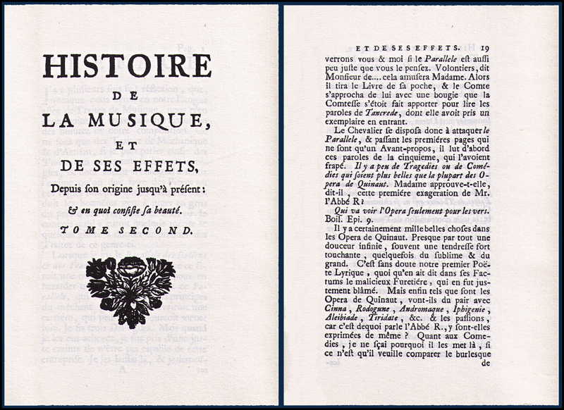 Bourdelot, Histoire de la musique