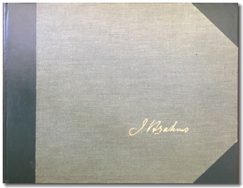 Brahms, op.24, 23, 18, 90, cover