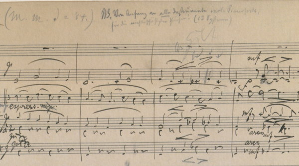 Brahms, Concerto for Piano & Orchestra No.2, op.83, detail