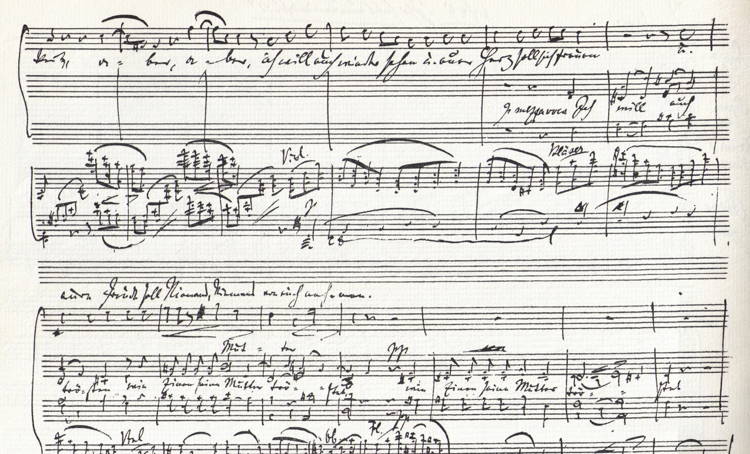 Brahms. Ihr habt nun Traurigkeit. Requiem. 5. Satz