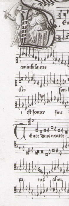 Choirbook of the Burgundian Court Chapel. Brussels, Bibl. Royale, Ms. 5557