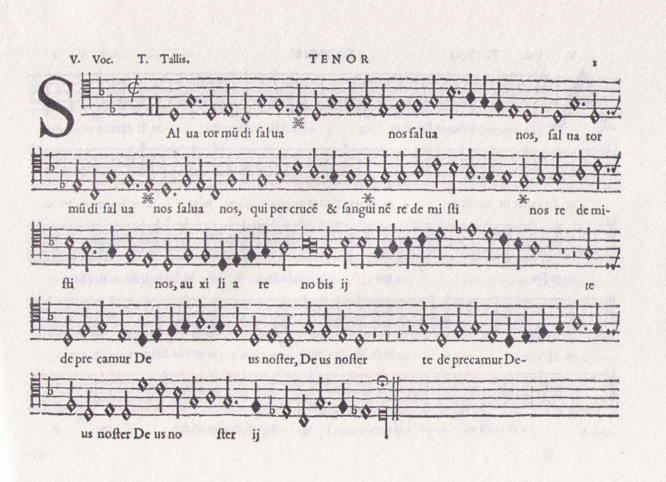 Tallis and Byrd. Cantiones sacrae 1575