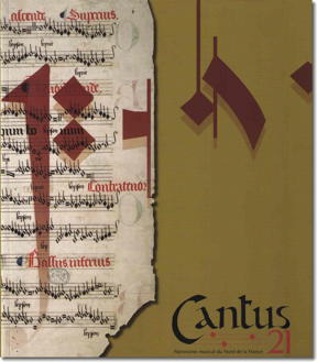 Cantus 21, cover