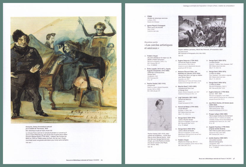 Dossier "Chopin à Paris. L'atelier du compositeur"