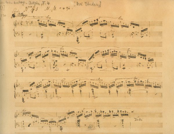 Chopin, Etudes op.10