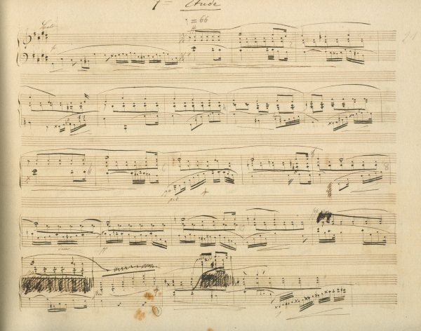 Chopin,
                        Etudes op.25