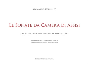 Corelli, "Assisi" Sontas, cover