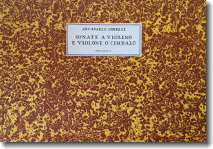 Corelli, Sonate a violino e violone, op.5, cover
