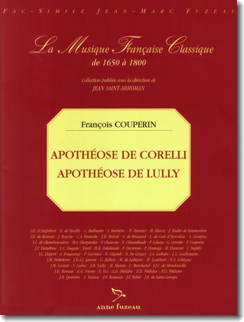 Couperin. Apothéose de Corelli & de Lully, cover