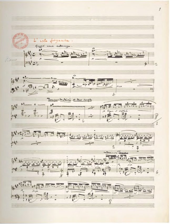 Debussy, L'isle joyeuse