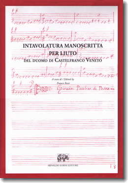 Intavolatura manoscritta per liuto, cover