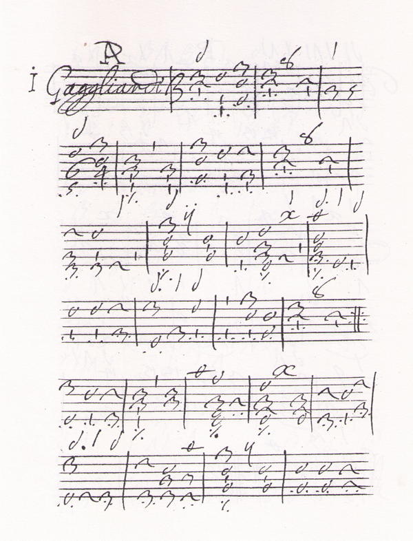 Intavolature di chitarrone. Mss. Modena