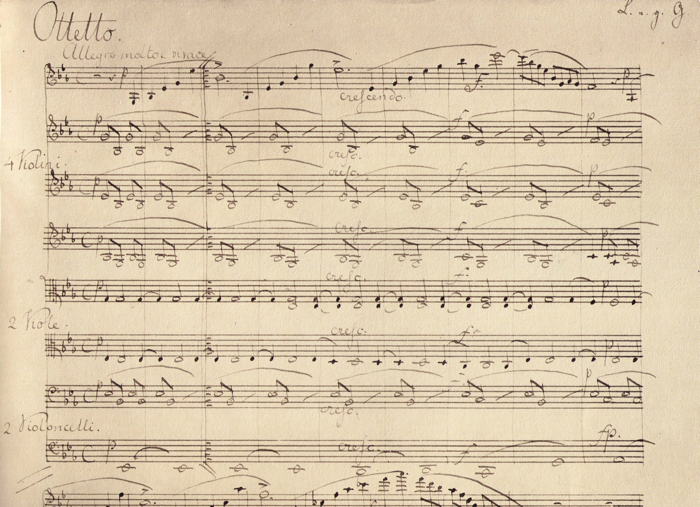 Mendelssohn, Octet for Strings op.20
