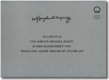 Fugato in D von Johann Michael Haydn, cover