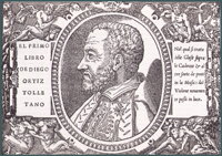Ortiz, El primo libro nel quale si tratta