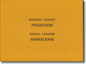 Rousseau. Pygmalion , cover