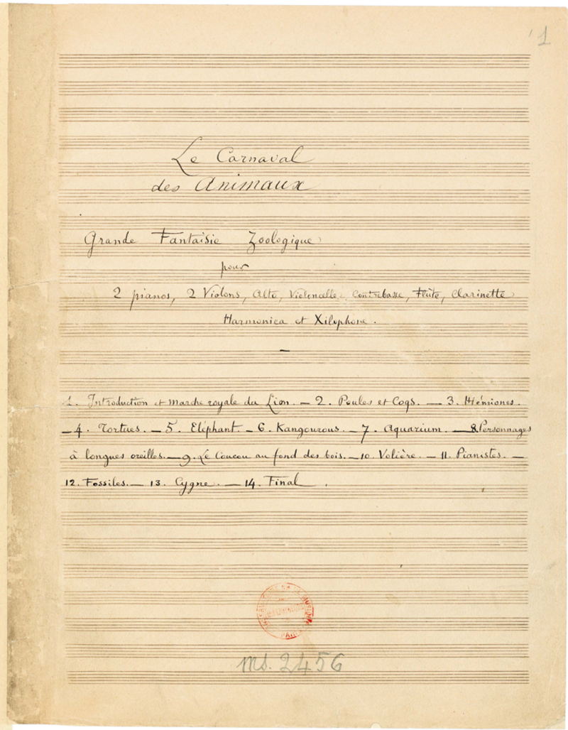 Saint-Saëns Carnaval dos animais - Compilation by Camille Saint-Saëns