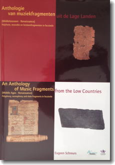 Schreurs, An Anthology of Music Fragments from the Low Countries, cover